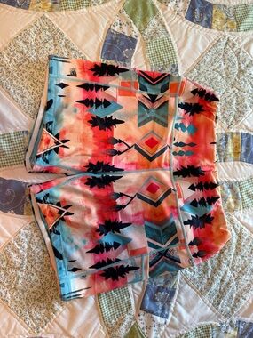 Constantly Varied Gear Women’s Bike Shorts - Coral, Teal, Black